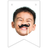 Aangepaste gezichtsbanner, verjaardagsbanner vlaggetjes (Eerste vlag)