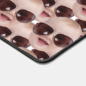 Aangepaste Gezichtscadeau Grappig Gezichtspakket A Bureaumat (Hoek)