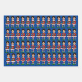 Aangepaste gezichtsfoto Elf Kerstmis gepersonalise Inpakpapier Vel (Voorkant 2)