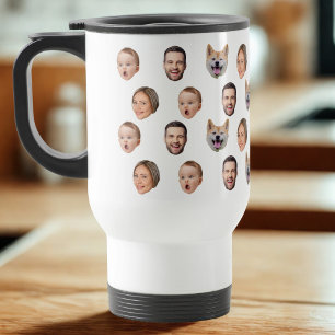 Aangepaste Gezichtsfoto Familie Mok, 4 Foto's Mok