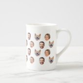 Aangepaste Gezichtsfoto Familie Mok, 4 Foto's Mok (Rechts)