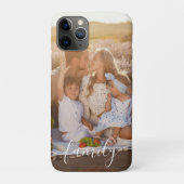 Aangepaste gezinsfoto - Gepersonaliseerd Case-Mate iPhone Case (Achterkant)