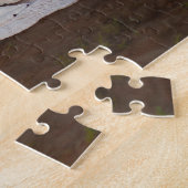 Aangepaste gezinsfoto – gepersonaliseerde achterna legpuzzel (Zijkant)