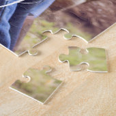 Aangepaste gezinsfoto legpuzzel (Zijkant)