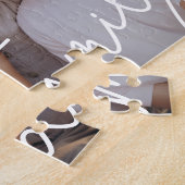 Aangepaste gezinsfoto legpuzzel (Zijkant)