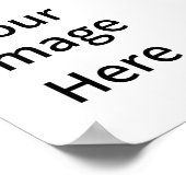 Aangepaste gezinsfoto poster (Hoek)