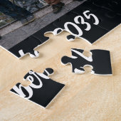 Aangepaste Gezinsfoto Reis Souvenir Puzzel (Zijkant)