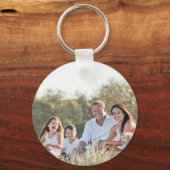 Aangepaste gezinsfoto sleutelhanger (Voorkant)