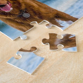 Aangepaste gezinsfotocollage gepersonaliseerd cade legpuzzel (Zijkant)
