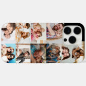 Aangepaste gezinsfotocollage - Gepersonaliseerde f Case-Mate iPhone Case (Achterkant (horizontaal))