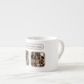 Aangepaste gezinsfotomok – Samen is alles Espresso Kop (Voorkant rechts)