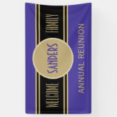 Aangepaste gezinshereniger welkomstbanner spandoek (Verticaal)