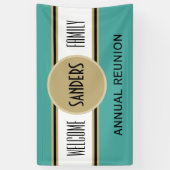 Aangepaste gezinshereniger welkomstbanner spandoek (Verticaal)