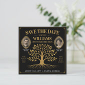 Aangepaste gezinshereniging Bewaar de datum Famili Save The Date (Staand voorkant)