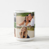 Aangepaste gezinshereniging foto's met naam Jaar g Koffiemok (Center)