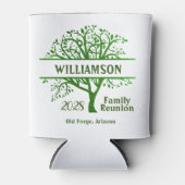 Aangepaste gezinshereniging genealogi in combinati blikjeskoeler (Voorkant)