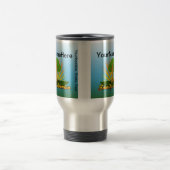 Aangepaste gezinshereniging, groene structuur met reisbeker (Center)