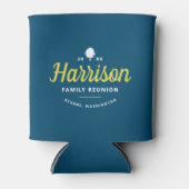 Aangepaste gezinshereniging of familievakantie blikjeskoeler (Voorkant)