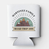 Aangepaste gezinshereniging Road Trip Mountain Blikjeskoeler (Achterkant)