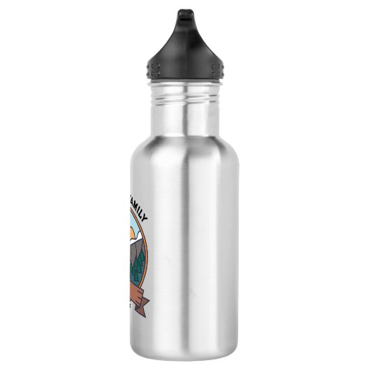 Aangepaste gezinshereniging Road Trip Mountain Waterfles (Rechts)