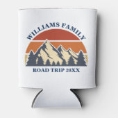 Aangepaste gezinshereniging Road Trip Sunset Mount Blikjeskoeler (Voorkant)