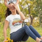 Aangepaste gezinshereniging schitterende  zonsonde t-shirt