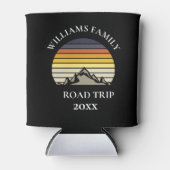 Aangepaste gezinshereniging - Sunset Mountain Road Blikjeskoeler (Voorkant)