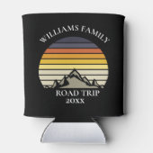 Aangepaste gezinshereniging - Sunset Mountain Road Blikjeskoeler (Achterkant)