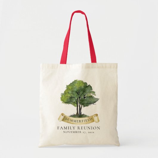 Aangepaste gezinshereniging tote bag (Voorkant)