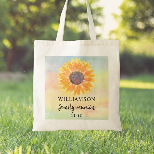 Aangepaste gezinshereniging tote bag