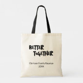 Aangepaste gezinshereniging tote bag (Achterkant)