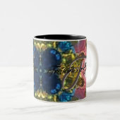 Aangepaste gezinshereniging tweekleurige koffiemok (Voorkant rechts)