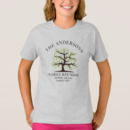 Aangepaste gezinsreünie Genealogie matching T-shirt