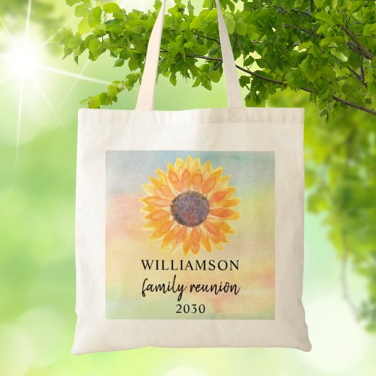 Aangepaste gezinsreünie tote bag