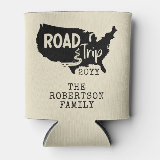 Aangepaste gezinsvakantie | Gezinsreis VS Kaart Blikjeskoeler (Voorkant)