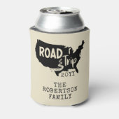 Aangepaste gezinsvakantie | Gezinsreis VS Kaart Blikjeskoeler (Blikje Achterkant)