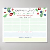 Aangepaste gezondheid en voeding poster (Voorkant)