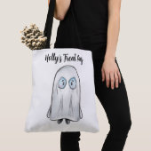 Aangepaste Ghost Treat Canvas tas (Dichtbij)
