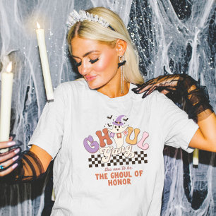 Aangepaste Ghoul Gang Halloween Feest Bach Feest G T-shirt