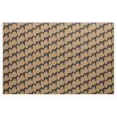 Aangepaste Giant Schnauzer Dog Fabric Stof (Yard (91,4 cm))
