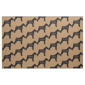 Aangepaste Giant Schnauzer Dog Fabric Stof (Fat Quarter)