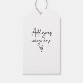 Aangepaste Gift Label Party Favor Label Hang Label Cadeaulabel (Voorkant)