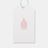 Aangepaste Gift Labels met String | Vakantie en pl Cadeaulabel (Achterkant)