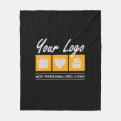 Aangepaste Gift Voor Mannen Verjaardag Hem Vader M Fleece Deken (Voorkant)