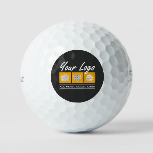 Aangepaste Gift Voor Mannen Verjaardag Hem Vader M Golfballen (Voorkant)