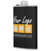 Aangepaste Gift Voor Mannen Verjaardag Hem Vader M Heupfles (Links)