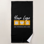 Aangepaste Gift Voor Mannen Verjaardag Hem Vader M Strandlaken (Voorkant)