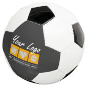 Aangepaste Gift Voor Mannen Verjaardag Hem Vader M Voetbal (Drie kwart)