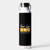 Aangepaste Gift Voor Mannen Verjaardag Hem Vader M Waterfles (Voorkant)