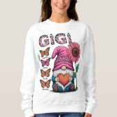 Aangepaste Gigi met kleinkinderen Namen Oma Gift Trui (Voorkant)